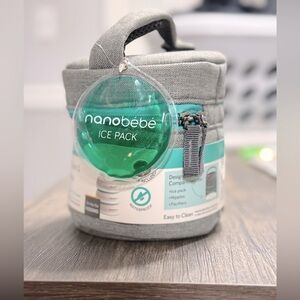 Nanobebe Travel Baby Bottle Cooler and travel Pack